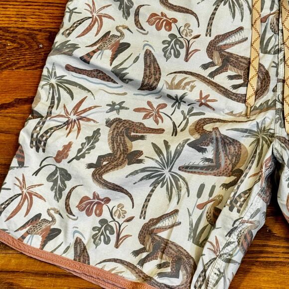 Howler Brothers Bruja Ottine Off White Board Shorts. Size 36. - Picture 3 of 8